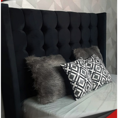 Grecian Luxury Bed Backdrop / Modern Elegance Headboard / Plush Bedroom Style